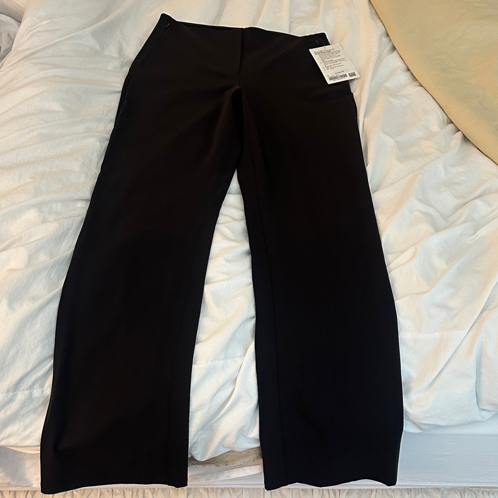 lululemon athletica Black smooth fit pull-on high rise pants